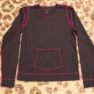 Athleta long sleeve women’s size small. Gray